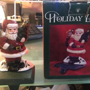 Cast Iron Xmas Stocking Holder